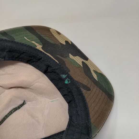 Hurley Snapback Mesh Back Trucker Hat Camouflage One Size Adjustable - Picture 7 of 8